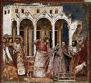 Expulsion of the Money-changers from the Temple GIOTTO di Bondone